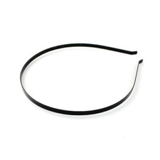 Metal Headband Blanks Black Metal Head Bands Hair Accessory Findings 4pcs
