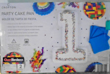 Crofton Numbers  Letters Party Cake Pan Set Makes ALL Numbers NEW IN BOX 1 or 2