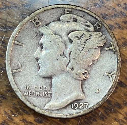 1927-S Mercury Dime — photo from another recent sale