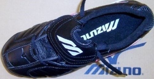 de béisbol lanzamiento rápido negros Mizuno pinzón franquicia 9 clavos mujer talla 5 M nuevos | eBay