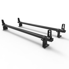 VW Caddy Roof Rack 2 Bars inc Load Stops 2010 to 2020 model DM75LS