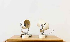 Lidokov Combi Lux Lampen Stanislav Indra 70er CSSR Chrom vintage space age hurka