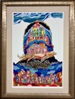 Ilan Hasson "Jerusalem" FRAMED Signed & # Art Biblical Religious Holy Land NEW
