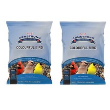 Armstrong Wild Bird Food Colourful Bird Seed Blend, 8lbs Pack of 2