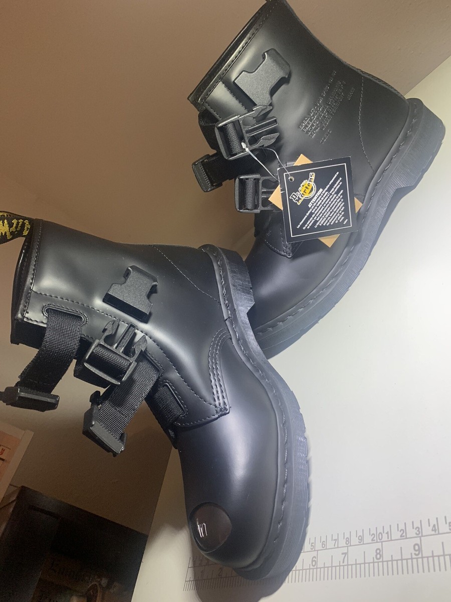 Dr. Martens 1460 x WTAPS Boots Mens 8 Black Leather Strap