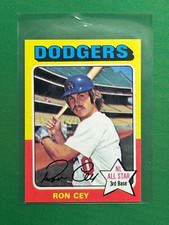 1975 Topps Mini Baseball NL All Star #390 Ron Cey