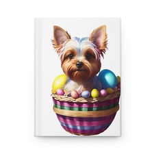 Hardcover Journal Matte A Puppy Easter! 