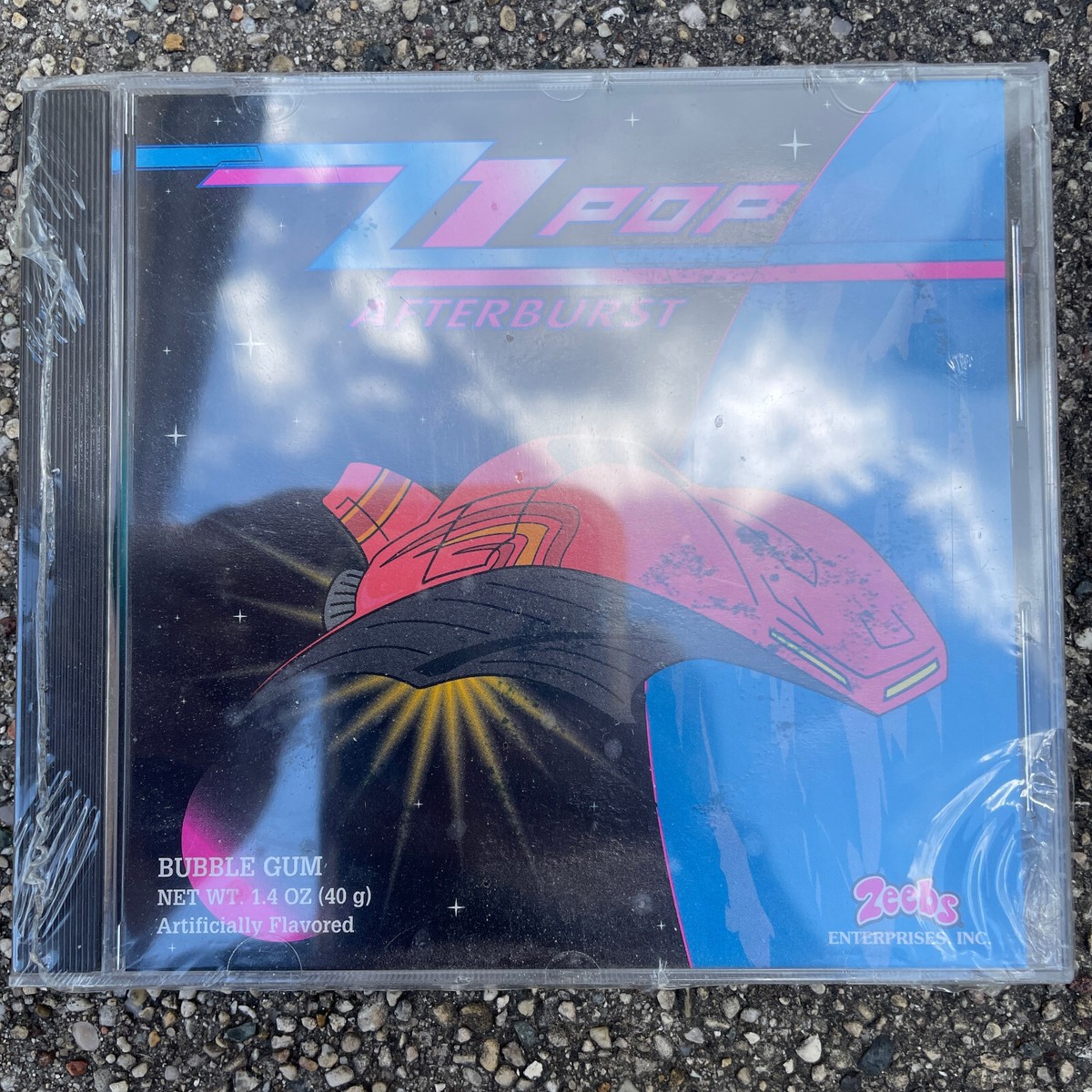 Zeebs Bubble Gum Lot of 3 CD Digital Gum Cases ZZ Top, Rolling