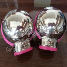 Stainless Steel Boxing Glove Ball Handcuffs Restraint Fist Mitt Bondage Slave