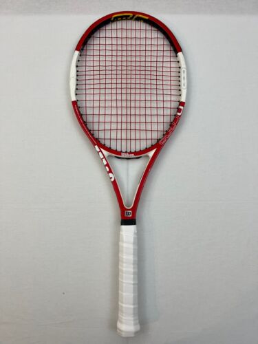 Wilson N Code Six One Tour 90 4 1/2 Good Condition Roger Federer