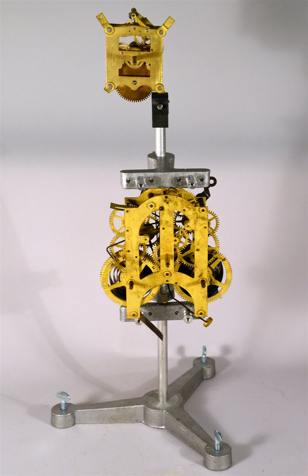Extra Holding Bracket for Aluminum or Cast Iron Clock Movement Test Stand