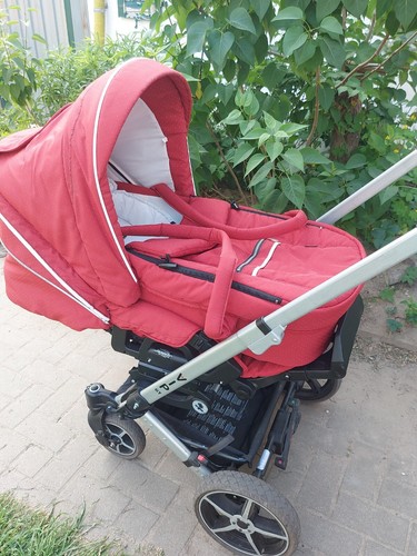 Hartan VIP GT rot mit weißen Punkten, Sehr gepflegt, Tragetasche u. Sportwagen - Bild 5 von 5
