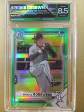 2021 Bowman Chrome Baseball #BDC-21 BROOKS GOSSWEIN /99 MLB  PGX