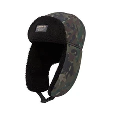 Trakker Techpro Camo Trapper Hat / Carp Fishing Clothing