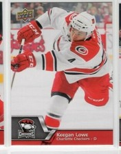 Keegan Lowe 14-15 Upper Deck AHL Hockey Base #40 Charlotte Checkers