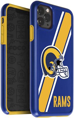 FOCO NFL Los Angeles Rams Case for iPhone 11 Pro Max & XS Max (6.5'')