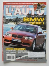 Le Monde de l'Auto Juin 2008 BMW Serie 1 Nissan Murano Toyota Matrix Mini Clubma