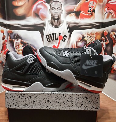 Jordan 4 Bred Reimagined - SZ 7Y/8.5W | eBay