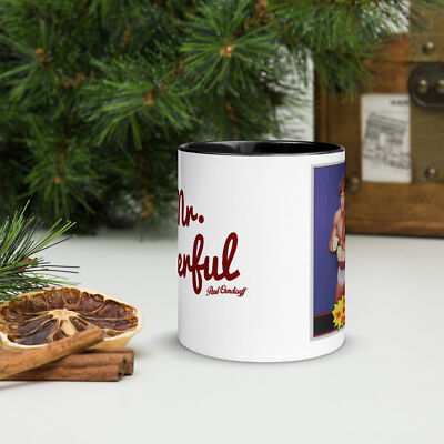 Mr Wonderful Mug with Color Inside