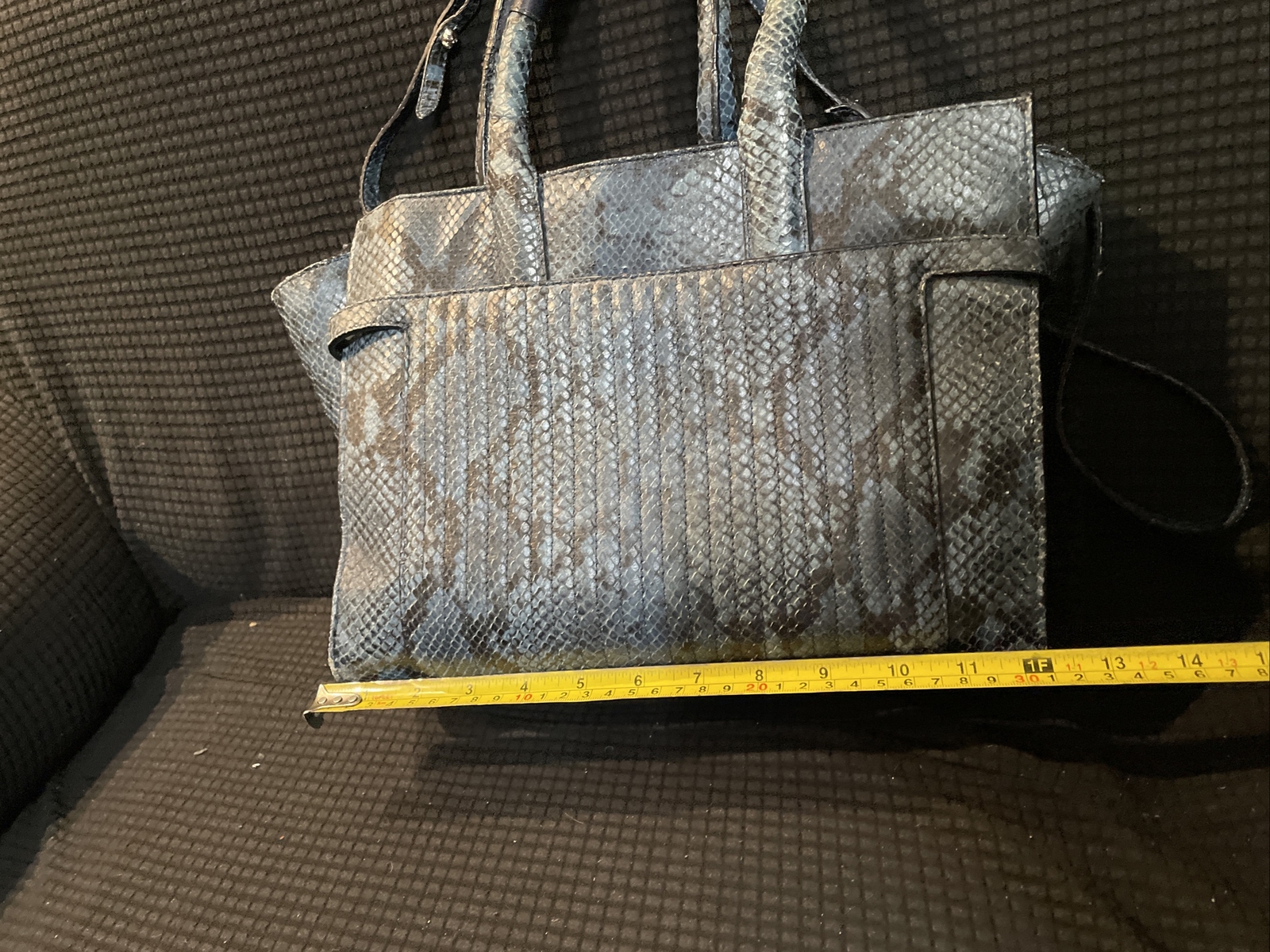 Zadig & Voltaire Candide Rare Blue Python Handbag  — image 4