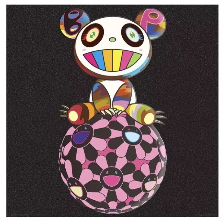 BLACKPINK × Takashi Murakami ポスター New Blackpink x Takashi Murakami Pandakashi (24x24”) Black /1000