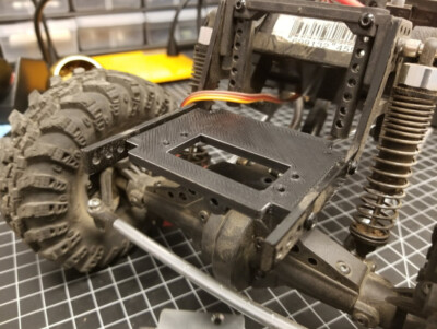 Schwerlast Servo Halterung Platte für Redcat Everest Gen7 1/10 RC Raupen (Gen 7