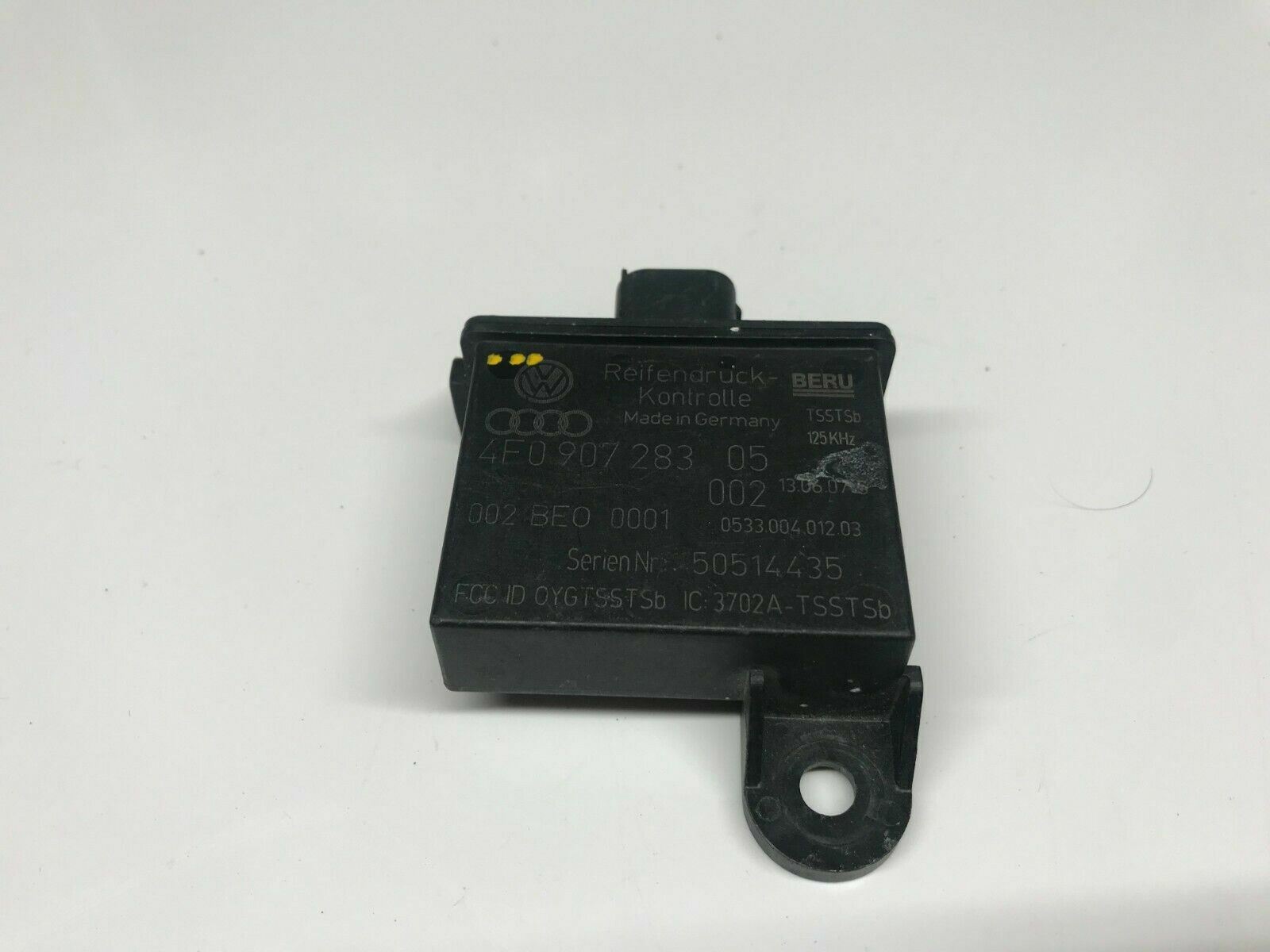 LAMBORGHINI GALLARDO 550 560 TIRE PRESSURE MONITOR SENSOR SYSTEM OEM 4F0907283 3