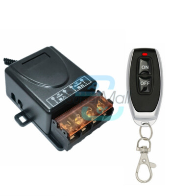 433mhz Wireless Remote Control Switch 30A Relay Control Power Switch DC 8-72V