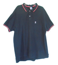 Psycho Bunny Pima Cotton Polo Shirt Men's Size 2XL Blue