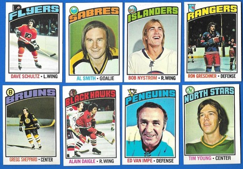 1976-77 TOPPS 76-77 NHL HOCKEY CARD 1-264 & GLOSSY INSERT 1-22 SEE LIST - Picture 242 of 461
