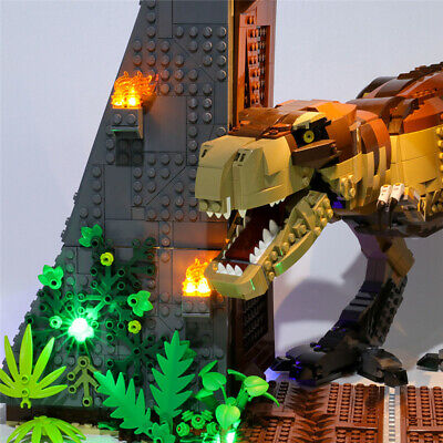 Kyglaring Kit De Luz Led Para 75936 Jurássico Mundo T. Rex Rampage (apenas  Luz Incluída) Dinossauro Parque - Luzes Noturnas - AliExpress