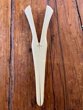 Vintage Ivory Premium Celluloid Py-Ra-Lin Glove Stretchers by DuBarry