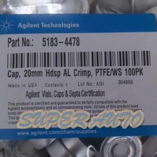 100pcs/pack New FOR Headspace Sample Caps 5183-4478 20mm