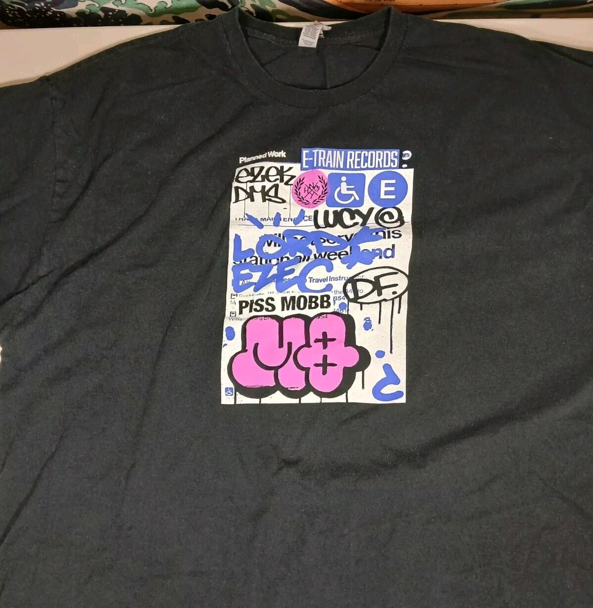 Lord Ezec X Piss Mobb Graffiti T Shirt 3XL Danny Diablo Skarhead 