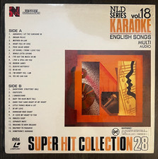 NLD SERIES ENGLISH SONGS KARAOKE Laserdisc Volume 18 Super Hit 28 Songs NLD-18 