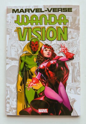 Marvel-Verse Wanda & Vision Marvel Graphic Novel Comic Book