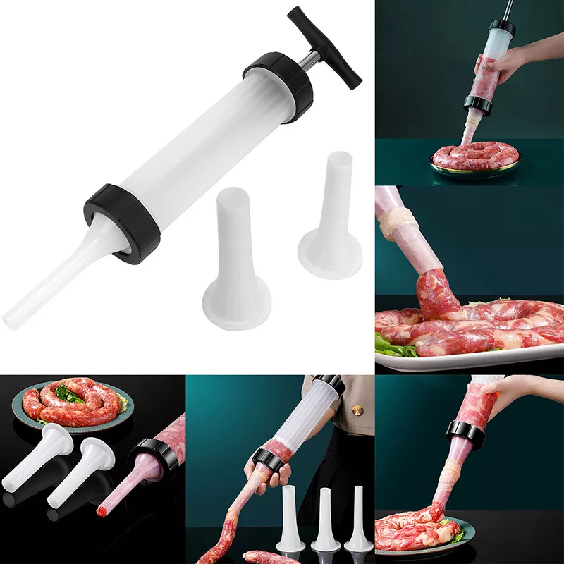 Sausage grinder stuffer machine top