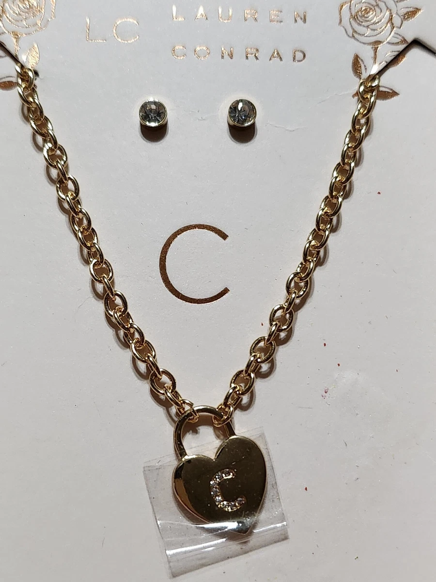 Lauren conrad letter best sale necklace