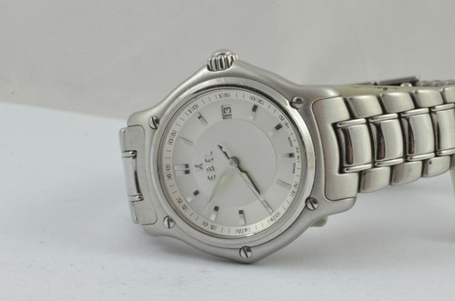 EBEL 1911 DAMEN UHR STAHL MIT STAHL BAND 9090221 SCHÖNER ZUSTAND RAR 28MM - Bild 5 von 6