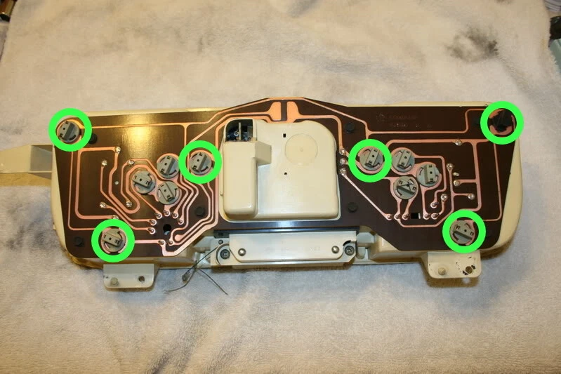 Gauge Cluster LED Dash Bulb Cool White For Dodge 90 - 93 Ram D100 - D350 Truck - Image 2 of 2