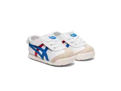 Onitsuka Tiger MEXICO 66 Kid's Toddler White/Directoire blue Shoes Sneakers JP