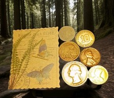 6 WW2 Coins 1A RPF 1944S lincoln 1917 buffalo 1942 ghetto washington world A17