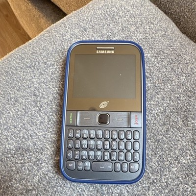 Samsung Blue Bar Style QWERTY Keyboard Cell Phone Smartphone