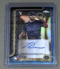 2025 Topps Gilded Collection - Chrome Gold Autographs Leo Jimenez #CGA-LJ...