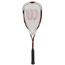 Wilson Hyper Hammer 120 Squash Racket - Red/Black