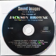N-102 JACKSON BROWN SOUND IMAGES  KARAOKE CDG LOT PA