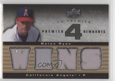 2008 UD Premier Remnants 4 /50 Nolan Ryan (WINS) #PR4-NR2 HOF e8a