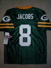 (2025-2026) Packers JOSH JACOBS nfl Jersey YOUTH KIDS BOYS (m-medium 8-10)