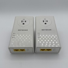 Netgear Powerline Network Extender, 2000mbps, 2 Ports, Extra Outlet, Pack of 2