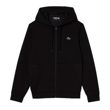 Sudadera con capucha deportiva con paneles de malla para hombre Lacoste en negro SH9676-51 C31